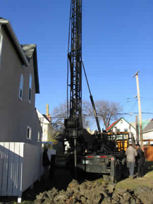 drilling piles